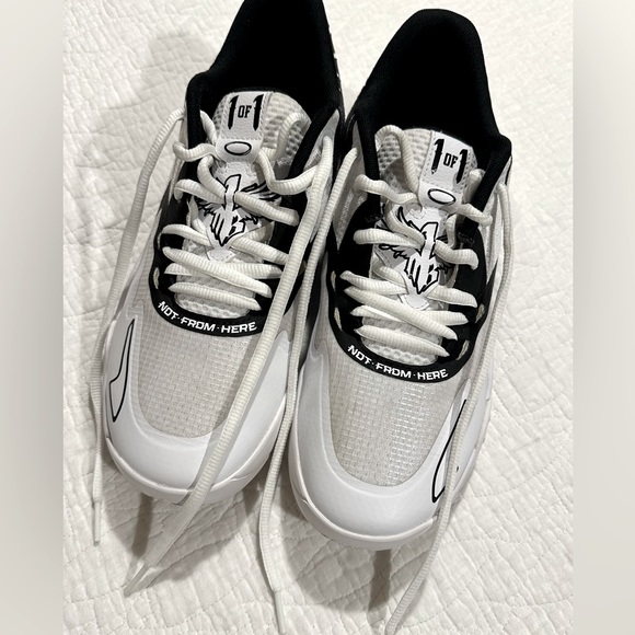 Puma M.E.L.O Ball MB.01 Lo. Size 9. Black & white. Original shoe strings. - Picture 4 of 8